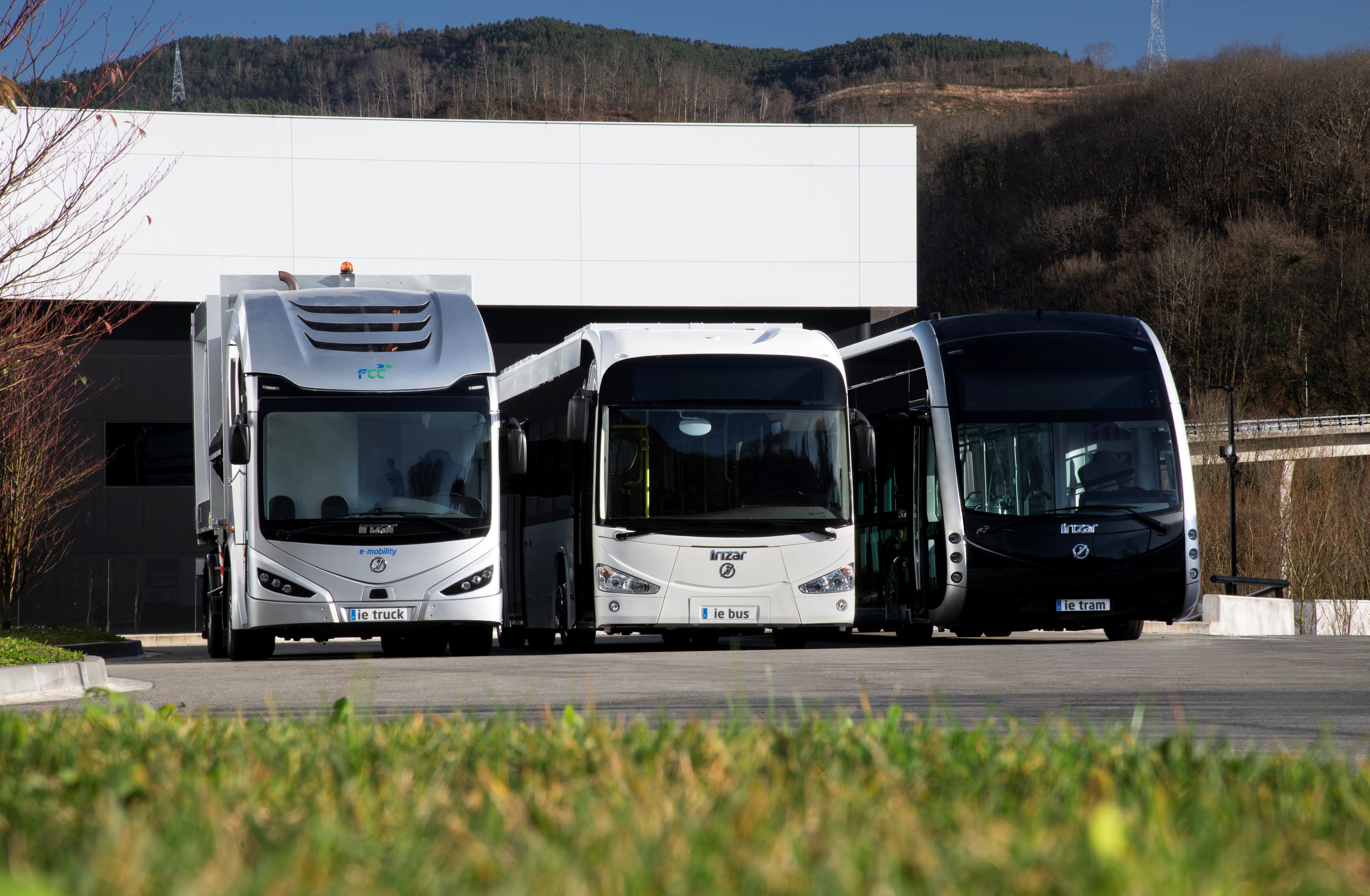 Electric buses and trucks