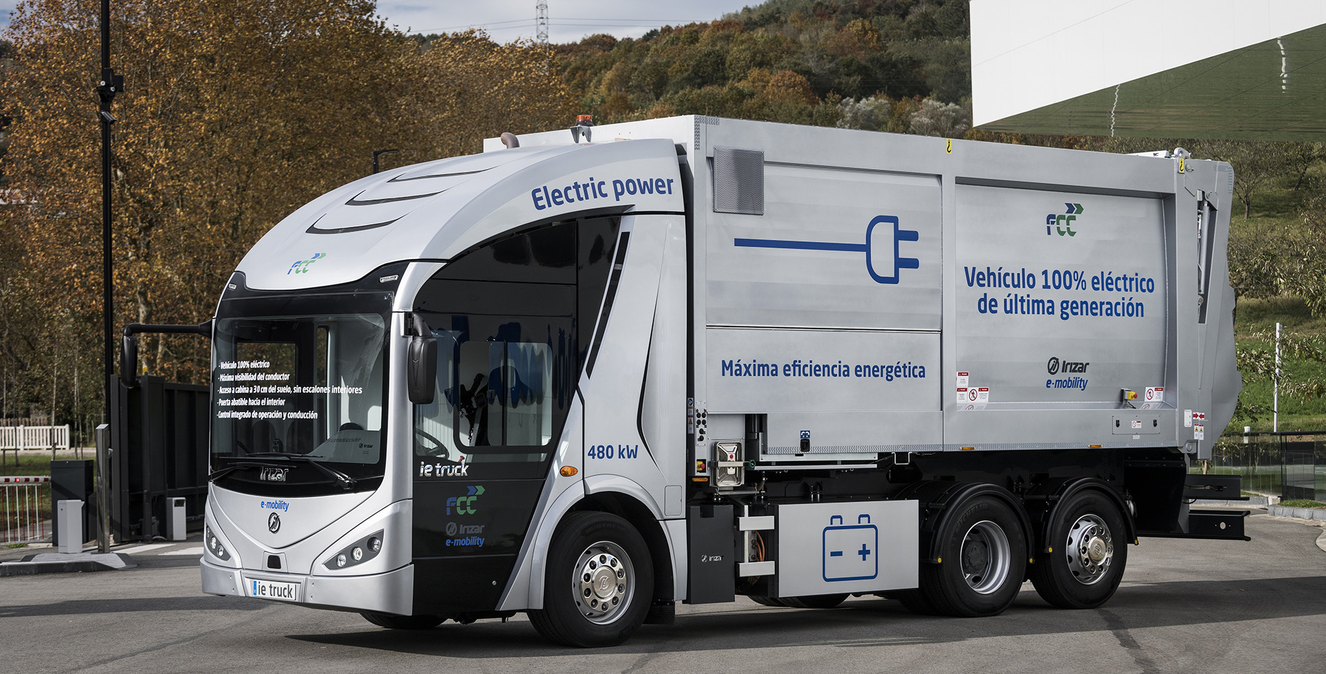 The Irizar ie truck, the zero-emission truck from the Irizar Group, has won the World Smart City award in the Innovative Idea category