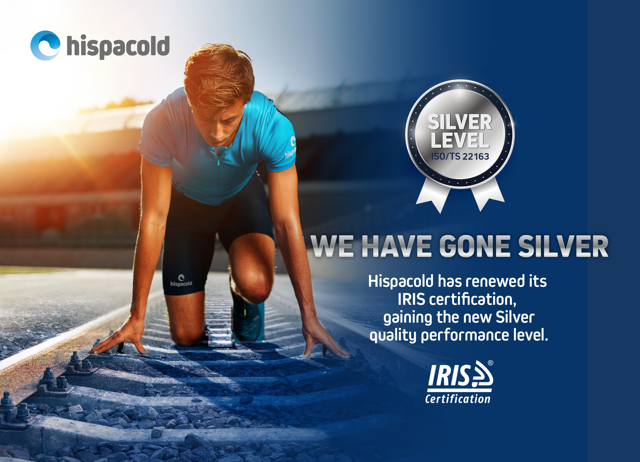 Hispacold renouvelle la certification IRIS et obtient le niveau Silver de performance qualité