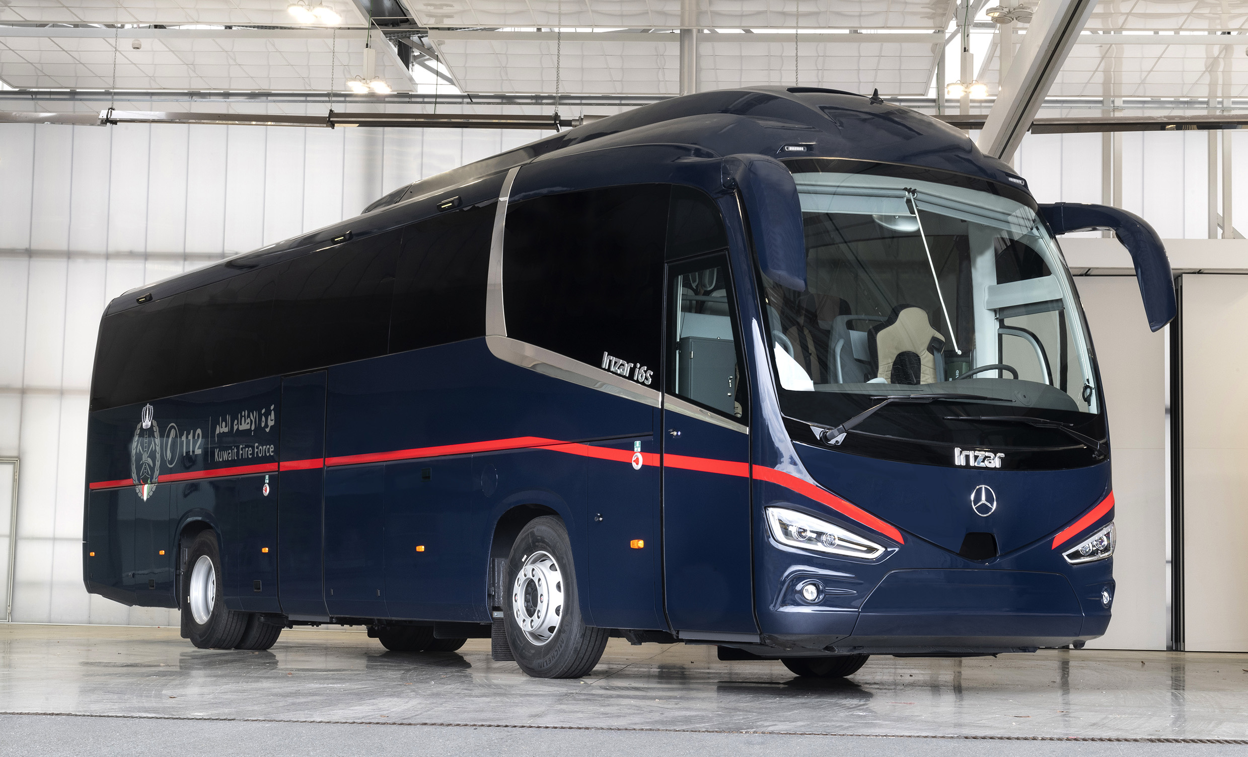 An Irizar i6S Premium for the Kuwait Fire Force