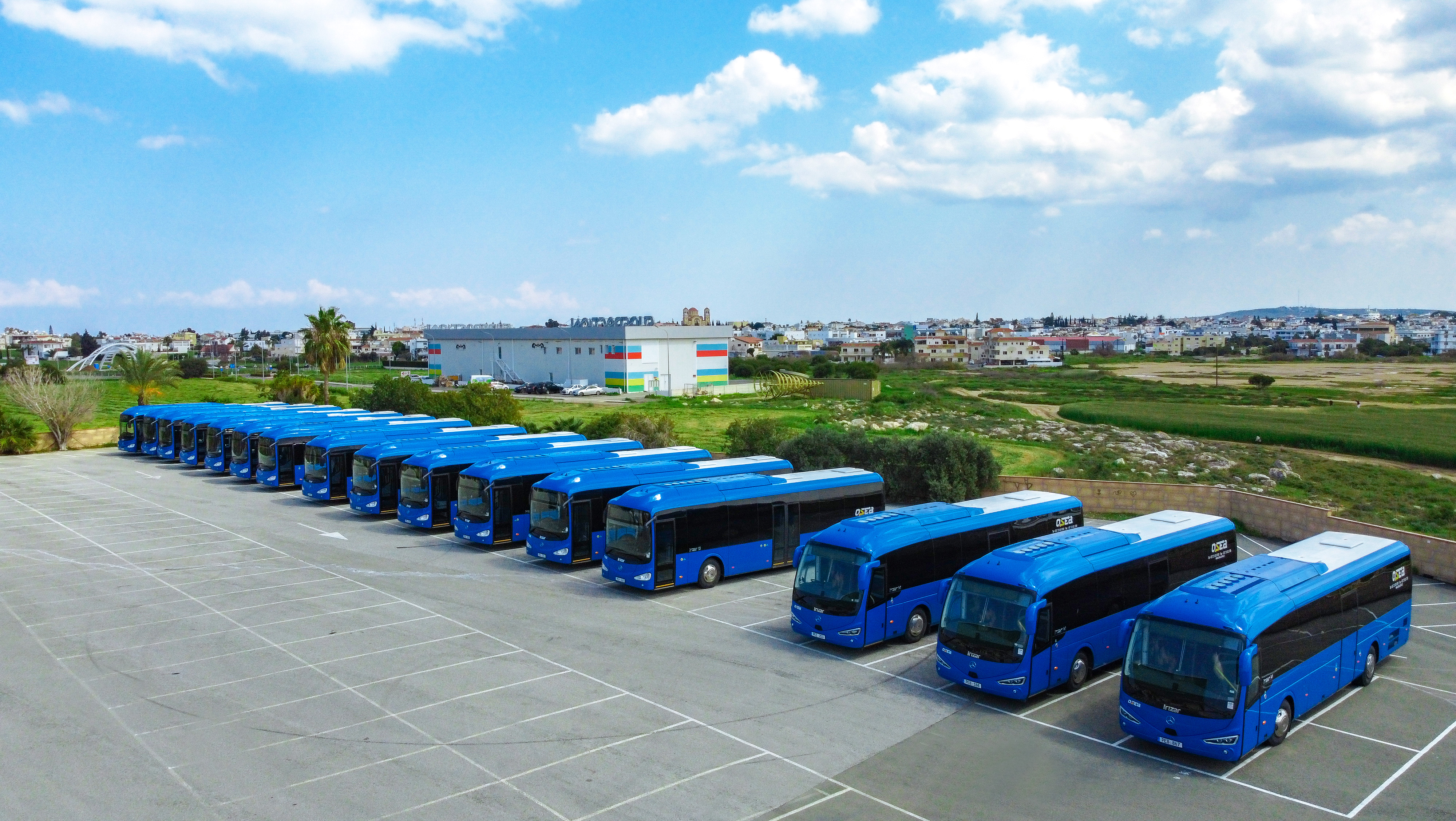 Los autocares Irizar conquistan el Transporte público de Chipre