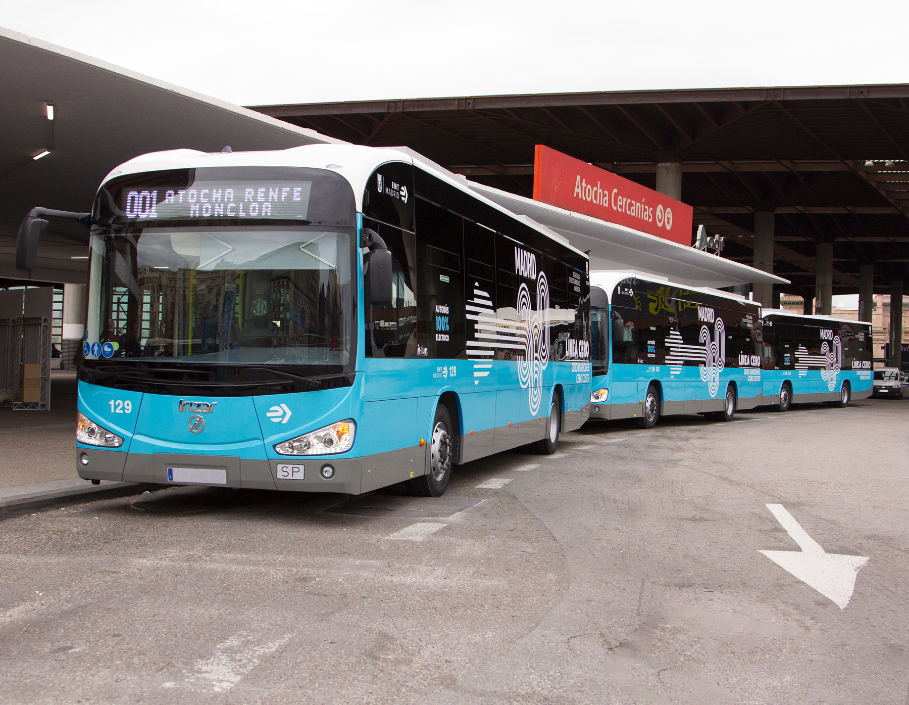 Tercer pedido de la EMT de Madrid a Irizar e-mobility