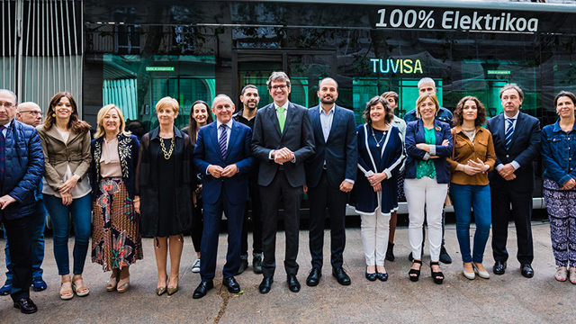 Hoy se ha presentado el Irizar ie tram en Vitoria-Gasteiz