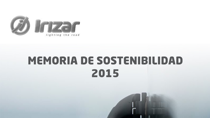 Memoria de sostenibilidad 2015