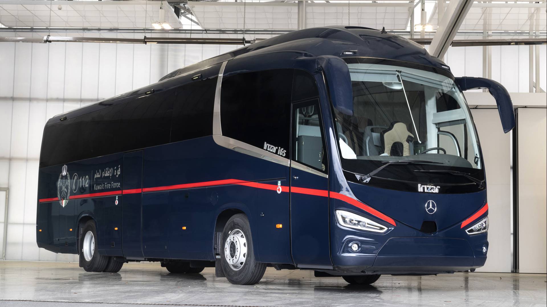 An Irizar i6S Premium for the Kuwait Fire Force