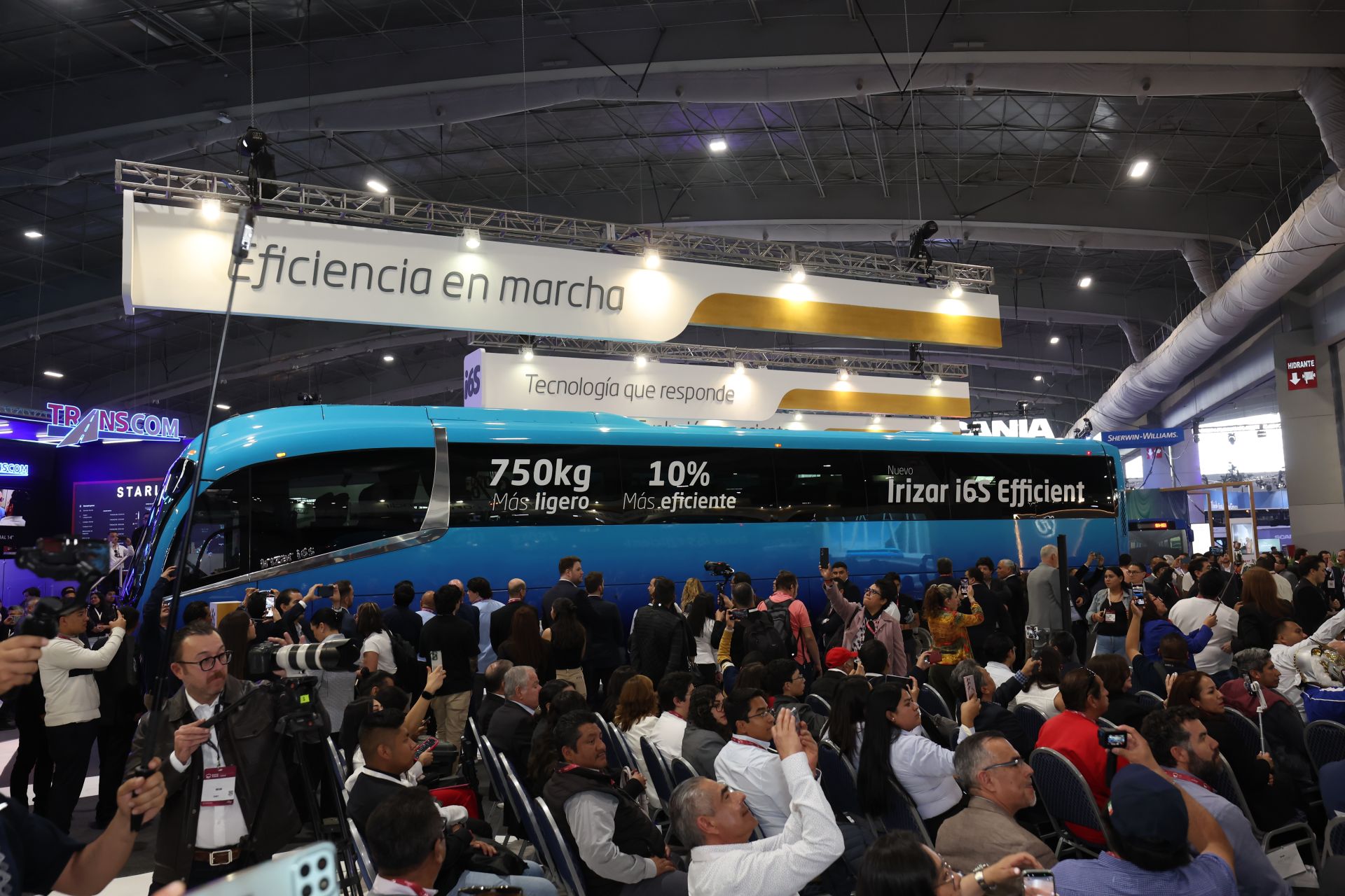Irizar México presenta el nuevo Irizar i6S Efficient en Expo Foro