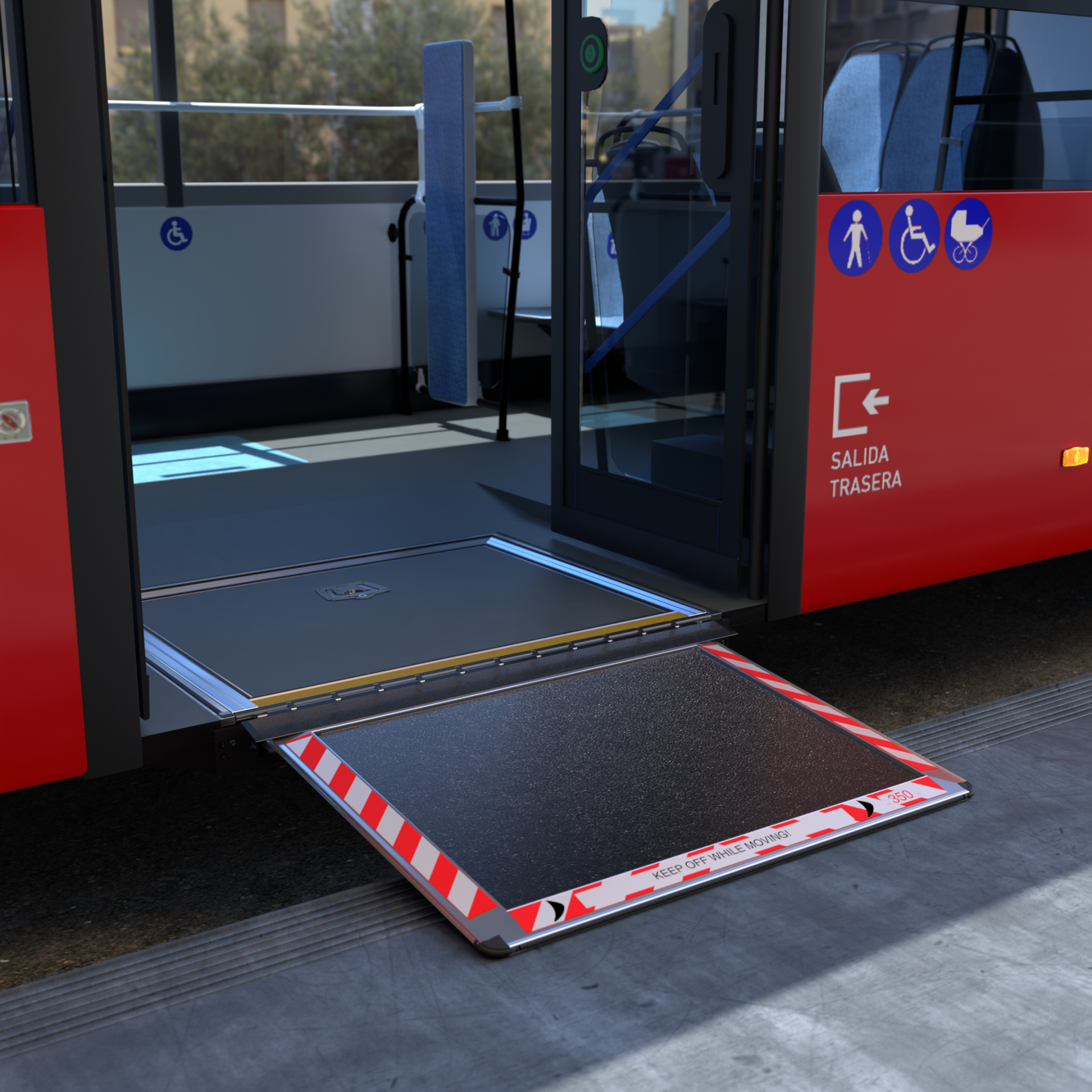 Nueva rampa híbrida RD1 de Masats: accesibilidad sin interrupciones
