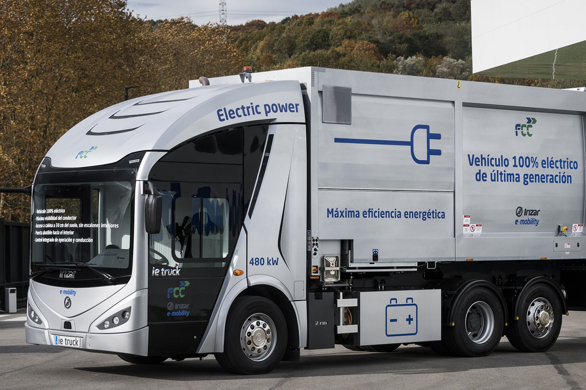 The Irizar ie truck, the zero-emission truck from the Irizar Group, has won the World Smart City award in the Innovative Idea category
