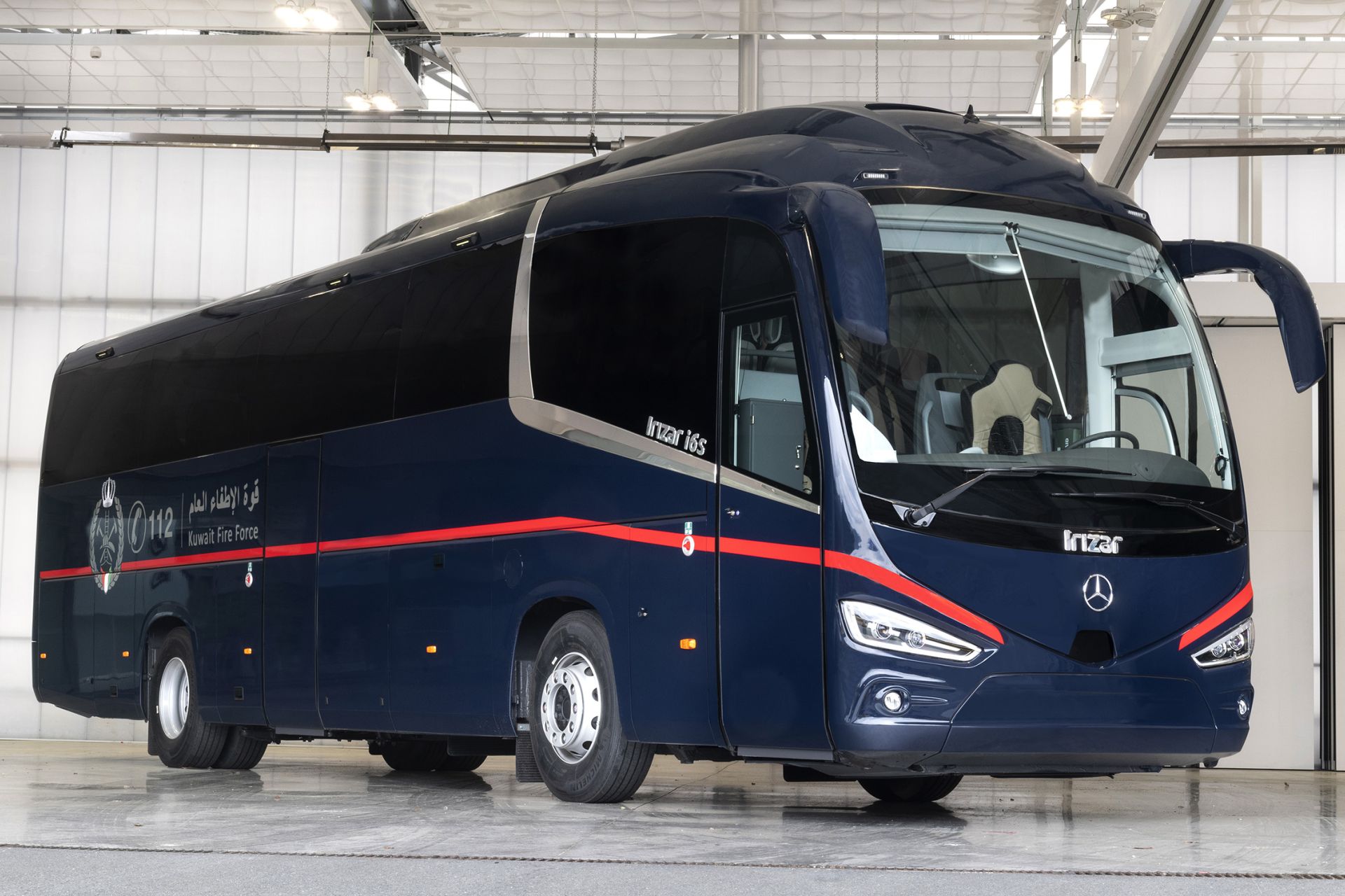 An Irizar i6S Premium for the Kuwait Fire Force