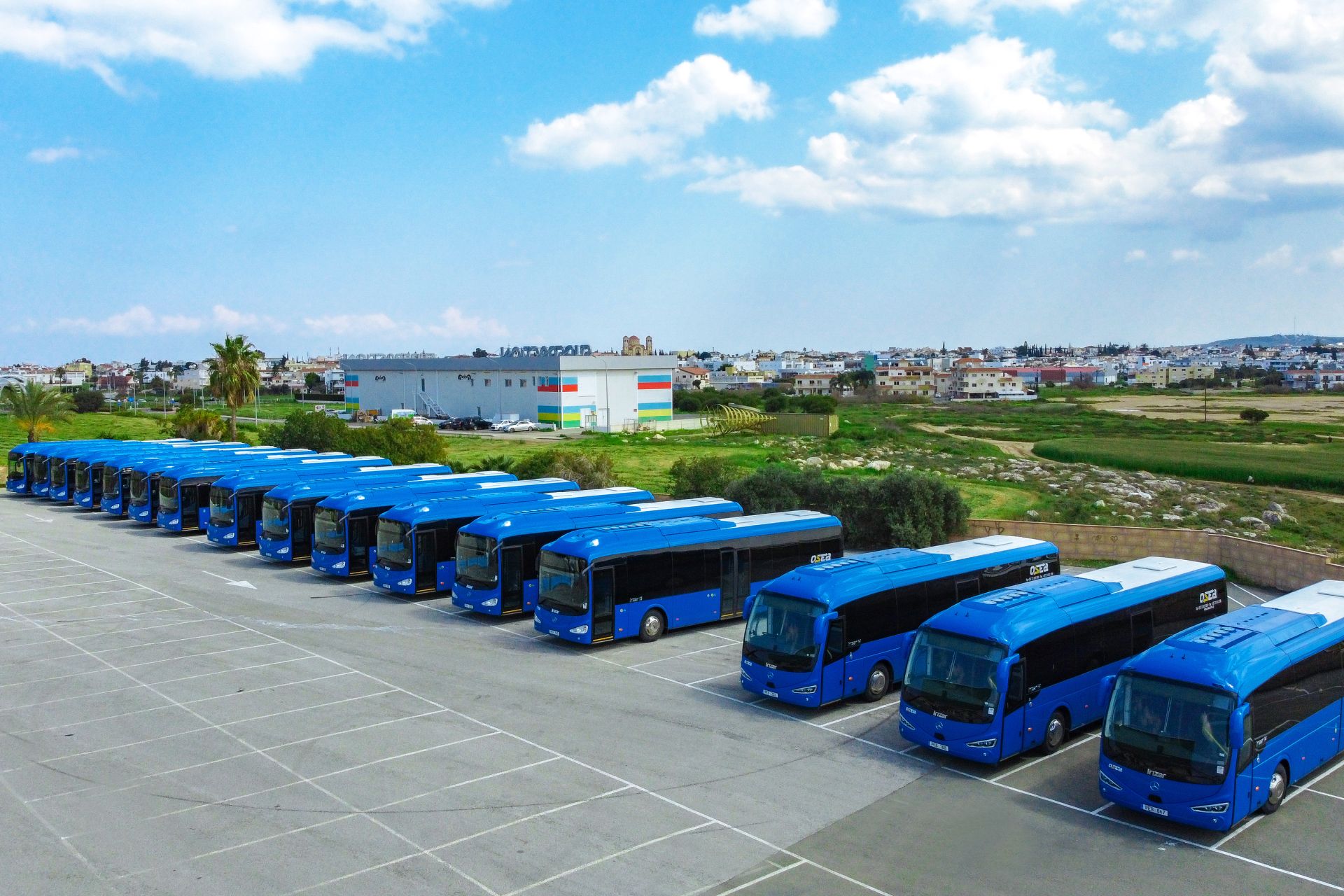 Les autocars Irizar conquièrent le Transport public de Chypre