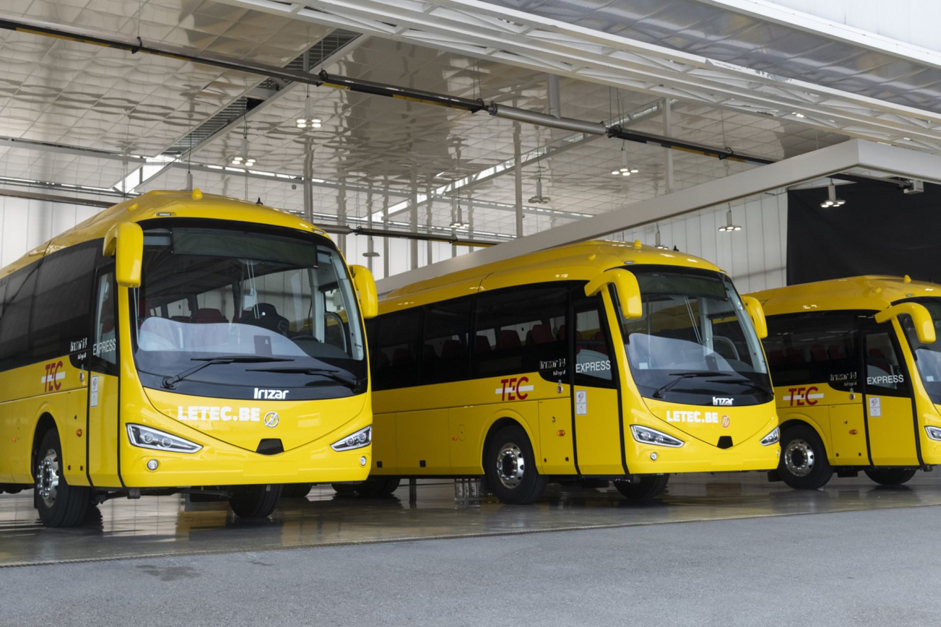 Des autocars Irizar pour le transport public de Wallonie, Belgique